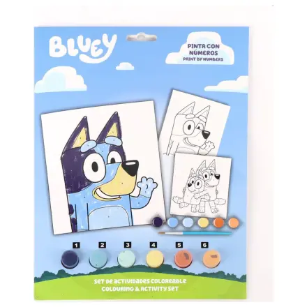 Bluey Sada na vybarvování To Wave fotografii produktu