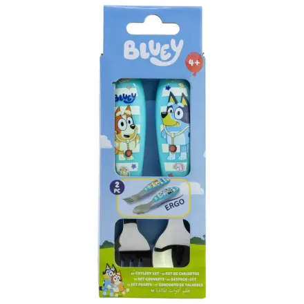 Bluey Yummy Kovová ergonomická sada příborů - 2 kusy fotografii produktu