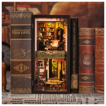 BOOK NOOK KIT DIY Rose Detective Agency 322ks + LED světlo stavebnice fotografii produktu