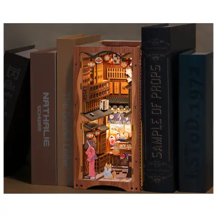 BOOK NOOK KIT DIY Pod Sakura Stromem 214 dílků + LED Světlo stavebnice fotografii produktu