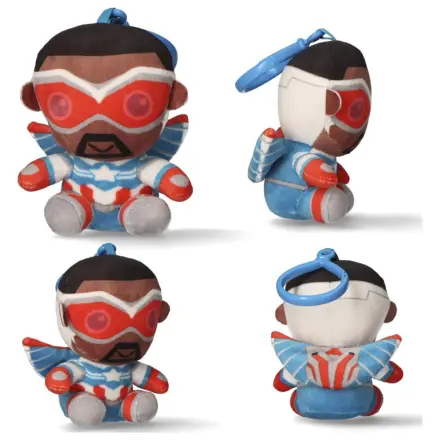 Avengers Captain 3D plyšová figurka s věšákem, přívěsek na tašku 13 cm fotografii produktu