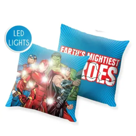 Avengers LED Svítící Polštář, Dekorační polštář 40*40 cm fotografii produktu
