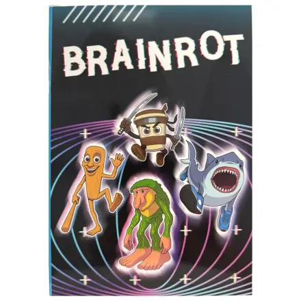Brainrot Sahur B/5 linkovaný zápisník, 40 stran fotografii produktu