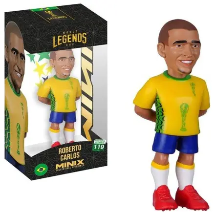 BRAZIL Roberto Carlos Figure Minix World Legends Cup 12 cm fotografii produktu