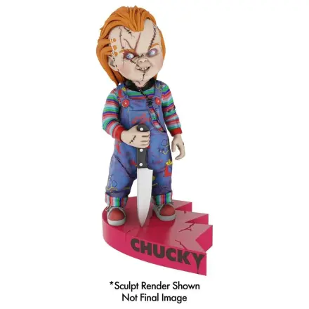 Bride of Chucky Chucky Heart Connect Headknocker 17 cm fotografii produktu