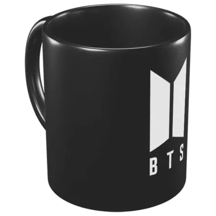 BTS Logo Bílý hrnek 350 ml fotografii produktu