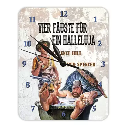 Bud Spencer & Terence Hill nástěnné hodiny Vier Fäuste für ein Halleluja termékfotója