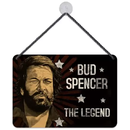 Plechová cedule Bud Spencer The Legend 16,5 x 11,5 cm termékfotója