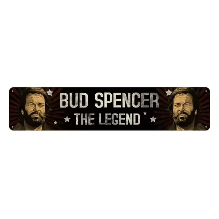 Bud Spencer plechová cedule The Legend 46 x 10 cm termékfotója