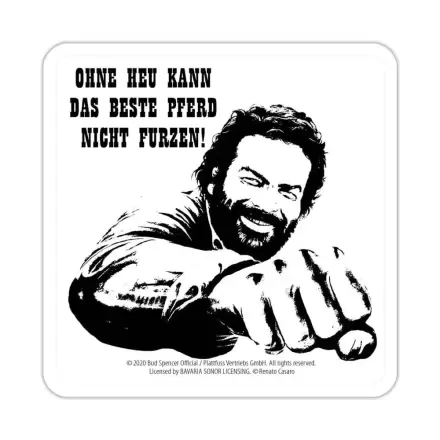 Bud Spencer Plechové podtácky Faust Pferd 10 x 10 cm fotografii produktu