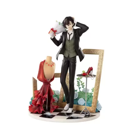 Bungo Stray Dogs PVC socha 1/8 Dazai Osamu Dress Up Ver. Deluxe Edition 26 cm termékfotója