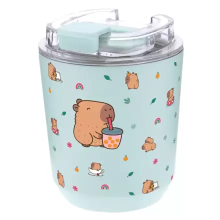 Capibara Bubble Tea termoska na kávu 280 ml fotografii produktu