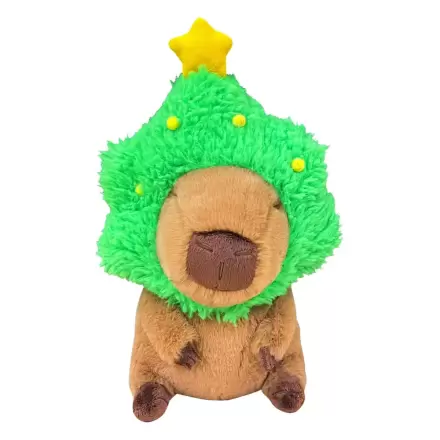 Plyšová figurka Capybara s vánočním stromečkem 32 cm fotografii produktu
