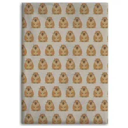 CAPYBARA Flannel přikrývka 110x150cm fotografii produktu