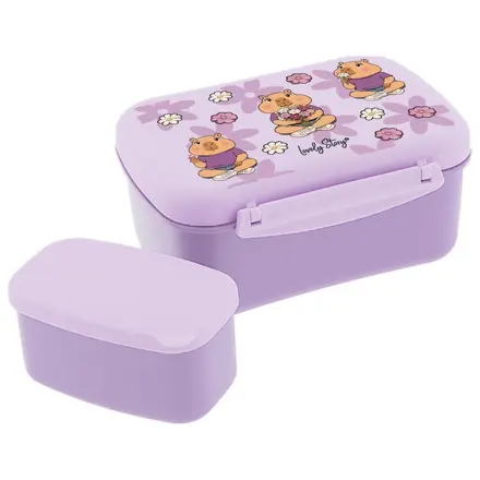 Capybara Flower obědový box fotografii produktu