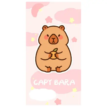 Capybara mikro vlákno plážová osuška fotografii produktu