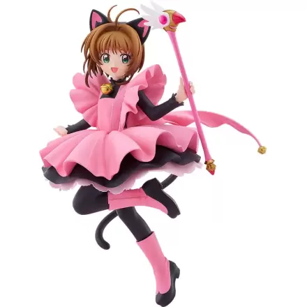 Cardcaptor Sakura Pop Up Parade PVC Socha Sakura Kinomoto: Black Cat Costume Ver. Velikost L 22 cm fotografii produktu