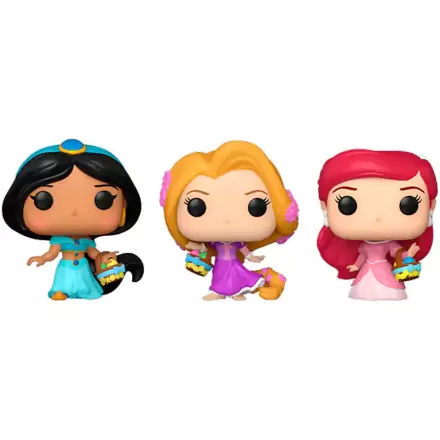 Mrkev Kapesní POP blister 3 figurky Disney Princezna Locika Ariel Jasmína termékfotója