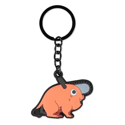 Chainsaw Man gumová klíčenka Pochita Sitting fotografii produktu