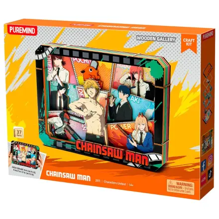 Chainsaw Man Model Kit Dřevěná galerie (L) Charaters United fotografii produktu