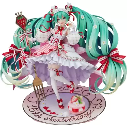 Character Vocal Series 01: Hatsune Miku PVC Socha 1/7 Hatsune Miku: 15th Anniversary Ver. 29 cm fotografii produktu