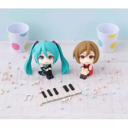 Character Vocal Series Look Up PVC soška Hatsune Miku & Meiko Set (s dárkem) 11 cm fotografii produktu