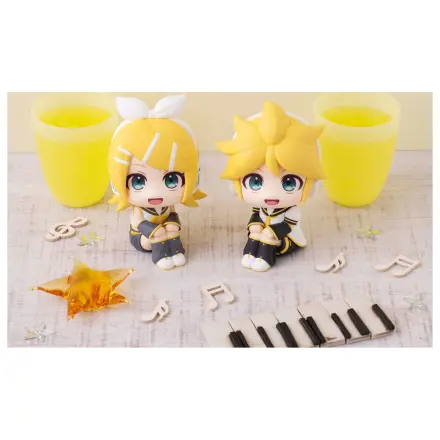 Character Vocal Series: Rin/Len Look Up PVC socha Hatsune Rin & Len sada (s dárkem) 11 cm fotografii produktu