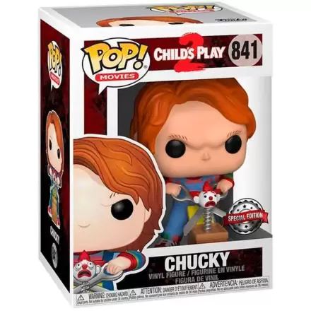 Child´s Play POP! Movies Vinylová figurka Chucky s Buddy & Giant Scissors 9 cm termékfotója