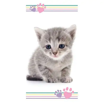 Osuška s kočičím potiskem, Plážová osuška 70*140 cm fotografii produktu