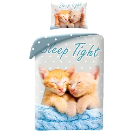 Kočka Sleep Tight Povlak na peřinu fotografii produktu