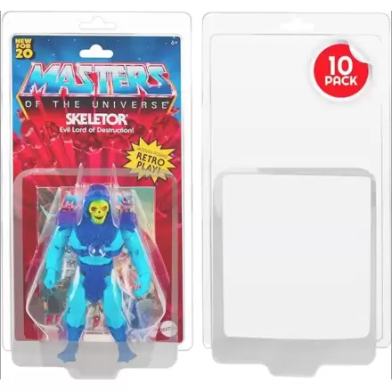 Clamshell PET chrániče 10-Pack pro Masters of the Universe akční figurky fotografii produktu