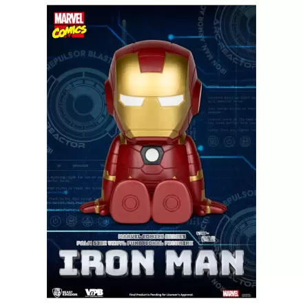 Classic Marvel Comics Prasátko Vinyl Bank Iron-man 12 cm fotografii produktu