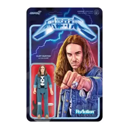 Cliff Burton ReAction Akční figurka Vlna 01 Cliff Burton 10 cm termékfotója