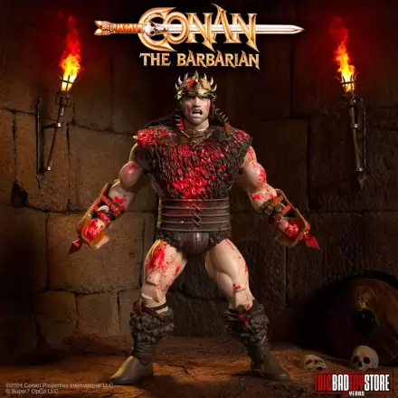 Conan the Barbarian Ultimates akční figurka Conan Blood Soaked Pit Fighter 18 cm fotografii produktu