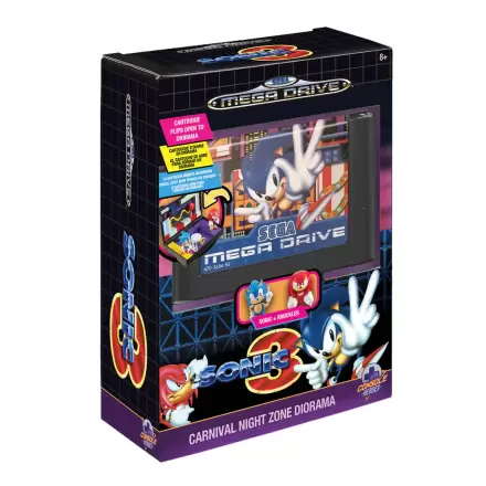 Console Heroes Sonic The Hedgehog 3 Mega Drive diorama fotografii produktu
