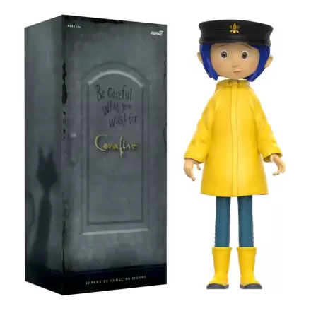 Coraline Supersize Vinyl Akční figurka Coraline s kloboukem (Knoflíkové oči) 40 cm termékfotója