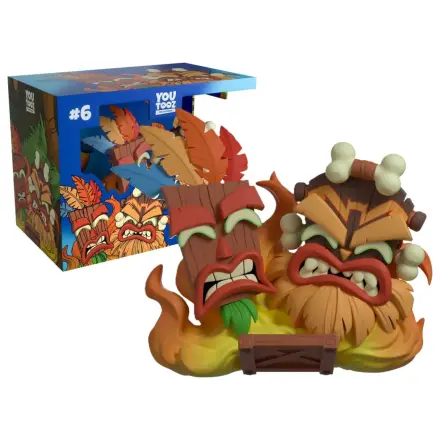 Figurka Crash Bandicoot Aku Aku & Uka Uka 9 cm fotografii produktu