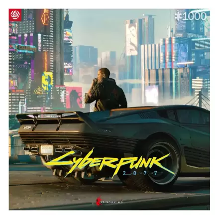 Cyberpunk 2077 Herní Puzzle Žoldák na vzestupu (1000 dílků) termékfotója