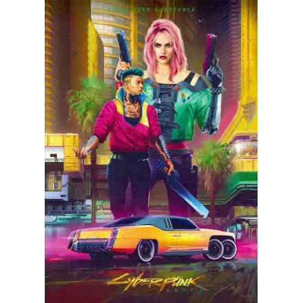 Cyberpunk 2077 Puzzle Kitsch Style (1000 dílků) fotografii produktu