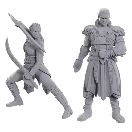 D&D Nolzur's Marvelous Miniatures Nenabarvená Miniatura Jaheira & Halsin termékfotója