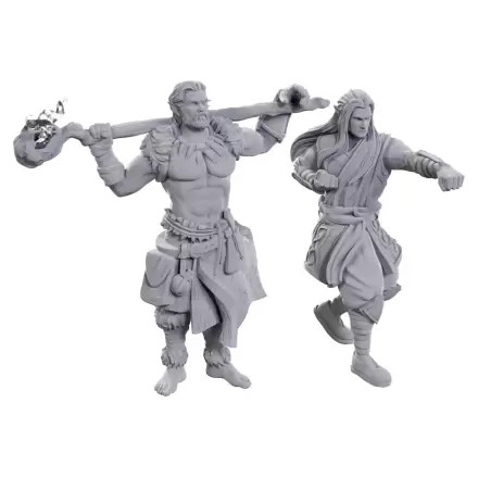 D&D Nolzur's Marvelous Miniatures nenabarvené miniatury balení 2 kusů: Archdruid & Martial Arts Adept fotografii produktu