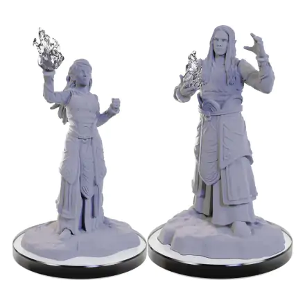 D&D Nolzur's Marvelous Miniatures miniature Nenabarvení Elfí Mágové fotografii produktu