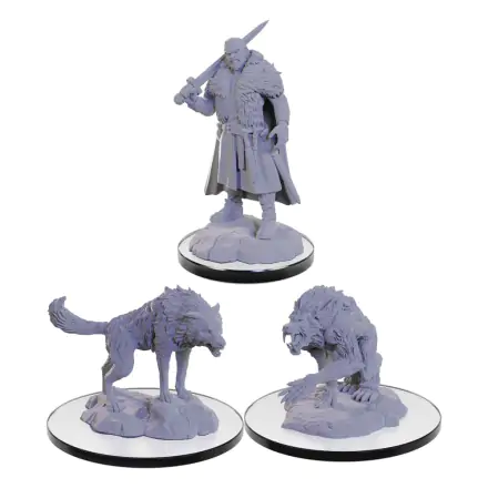 D&D Nolzur's Marvelous Miniatures miniatura Nenabarvený Loup Garou fotografii produktu