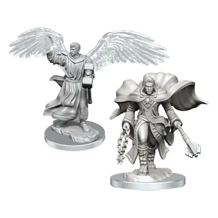 D&D Nolzur's Marvelous Miniatures Nenabarvené Miniatury 2-Pack Aasimar Klerik Muž fotografii produktu