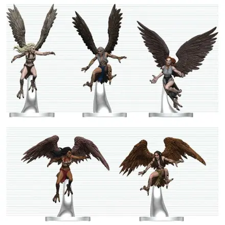 D&D Icons of the Realms Mini figurky Harpy Flock 20 cm fotografii produktu
