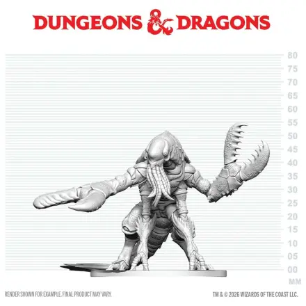 D&D Nolzur's Marvelous Miniatures Mini figurka Chuul fotografii produktu