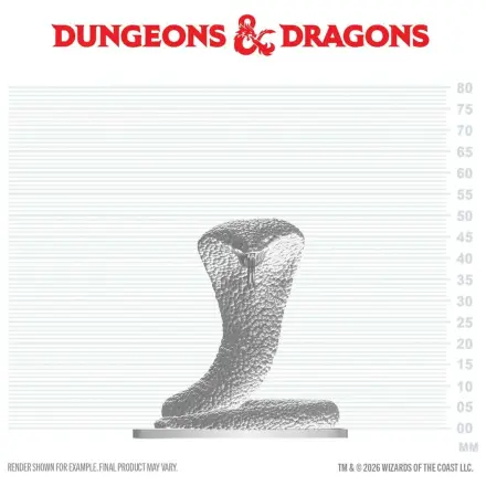 D&D Nolzur's Marvelous Miniatures Mini figurka Polar Serpent fotografii produktu