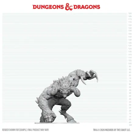 D&D Nolzur's Marvelous Miniatures nenabarvená krabicová miniatura Goristro 15 cm fotografii produktu