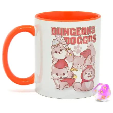 Dungeons & Doggos Gift Set Hrneček & Kostky D20 fotografii produktu