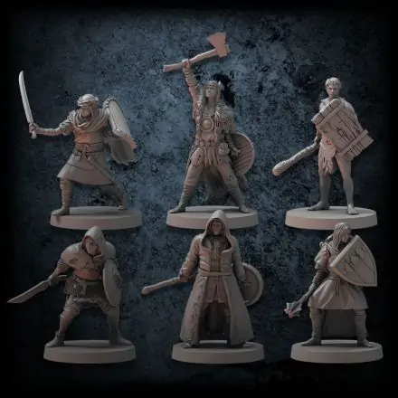 Dark Souls The Board Miniatures Neuhlídanci Balíček hrdinů 2 fotografii produktu